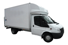 Van Hire London - Ford Luton Box Tail Lift - Van hire London